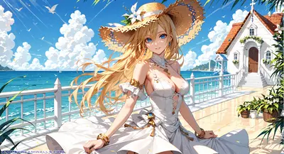 Namine from Kingdom Hearts, 2688x1465 2K to 5K Wallpaper