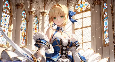 Saber from Fate Series Grand Order, 2688x1465 2K to 5K Wallpaper