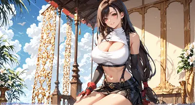 Tifa Lockhart from Final Fantasy, 2688x1465 2K to 5K Wallpaper